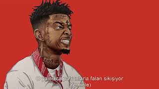 21 Savage  Bank Account TÜRKÇE ALT YAZI [upl. by Nonregla]