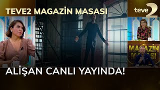 teve2 Magazin Masası Alişan canlı yayında [upl. by Alyahc]