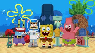 Minecraft Spongebob DLC quotThe Best Day Everquot FULL GAME Playthrough [upl. by Nirb318]