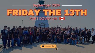 Friday the 13th 2024 Port Dover ON  Strolling Along Main Street [upl. by Notrem]