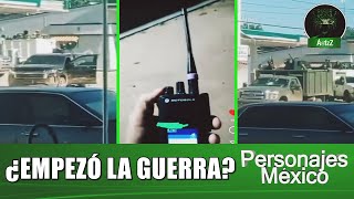 Radiofrecuencia de gente del Mayo Zambada dando luz verde para enfrentar a Los Chapitos en Culiacán [upl. by Aerdnek]