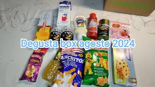 Degusta box agosto 2024 [upl. by Rodina777]