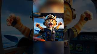 😱✈️ Flying adventure goes wrong cat cute kitten [upl. by Annairb53]