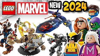 LEGO Marvel 2024 Sets REVEALED [upl. by Arlie]