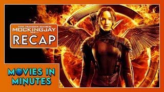 Hunger Games Mockingjay Part 1 in Minutes  Recap [upl. by Ayotas]