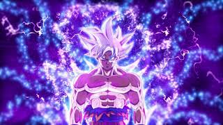 SON GOKU ULTRA INSTINCT POWER LIGHTS BACKGROUND 1 Hour Goku DragonBallSuper GokuWallpaper [upl. by Dyane915]