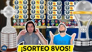 🔥SORTEO 8VOS de FINAL👉COPA LIBERTADORES y SUDAMERICANA 2023👉REACCIÓN y ANÁLISIS [upl. by Aymer]