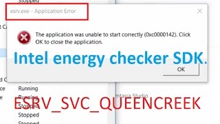 esrvexe  Application error Windows 10 Version 1703 ESRVSVCQUEENCREEK [upl. by Anwahsad409]