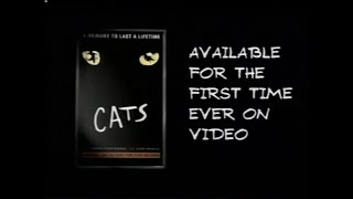 Andrew Lloyd Webbers Cats VHS Trailer 1998 [upl. by Burgwell]