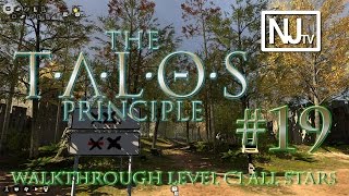 The Talos Principle Walkthrough Level C1 11 Star  2 Easter Eggs [upl. by Ahsian412]