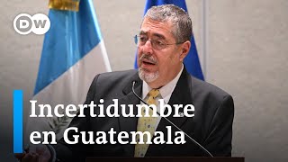 Tensión en la víspera de la toma de posesión de Bernardo Arévalo como presidente de Guatemala [upl. by Fin]