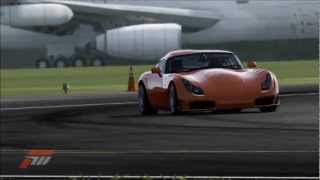 Driving the TVR Sagaris on FM4 [upl. by Forest]