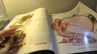 ASMR  PAGE TURNING MARIE CLAIRE [upl. by Lapo]