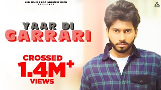 Yaar Di Garrari Full Song  Seffy D  Desi Crew  Punjabi Song [upl. by Novla]