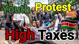 Fearless Youth Protest in Kenya🇰🇪 over High Government Tax vs Protest in Caribbean🇯🇲🇰🇳🇦🇬🇧🇧🇹🇹 [upl. by Animas]