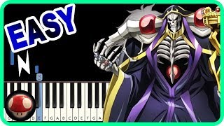 Overlord 3 OP  MYTH amp ROID  VORACITY  EASY Piano Tutorial  オーバーロードIIIOP【ピアノ簡単楽譜】VORACITY by TAM [upl. by Upshaw]