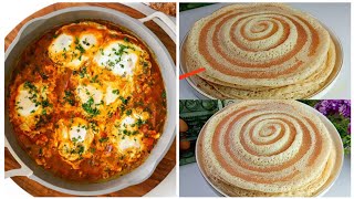 hada qas hada dub canjelo iyo shakshukoyummy 🤤 breakfast recipes [upl. by Enirehs]