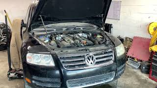 VW Touareg V10 TDI Swap Part 2 quotDiagnosing amp Removing The 2004 V10 TDIquot [upl. by Mara]