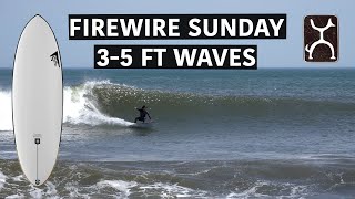 Firewire Machado Sunday Surfboard Review In 35 ft Waves [upl. by Aloibaf]