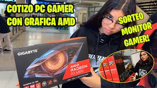 COTIZO PC GAMER CON GRAFICA AMD  SORTEO DE MONITOR GAMER [upl. by Haelak162]