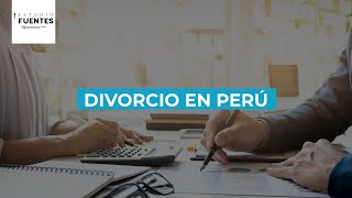 Abogados de divorcio en Perú I Lima Arequipa y Trujillo [upl. by Simmie]