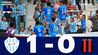 Gimnasia y Tiro 10 Defensores de Belgrano  Primera Nacional  Fecha 38 Zona B [upl. by Rosana550]