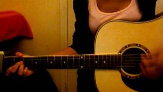 Baby  Justin Bieber Acoustic Guitar Instrumental with chords amp lyrics [upl. by Assisi]