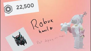 ROBUX SHOPPING SPREE  BUYING KORBLOX [upl. by Padgett580]