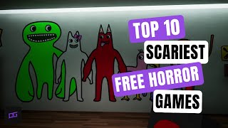 Top 10 Scariest Free Horror Games on Steam 2024 [upl. by Iruam]