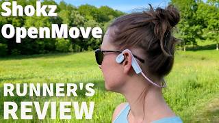 Shokz OpenMove Open Air Headphones  Runners Review [upl. by Krenn]