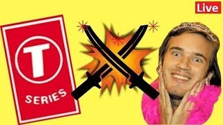 TSeries vs PewDiePie  Live Subs Countdown [upl. by Steward]