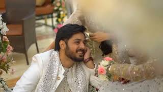 Iqra kanwal nikkah Highlight Part  1iqreeb nikkahsistrology new vloghira faisalfatima faisal [upl. by Anyat400]