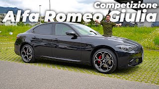 New Alfa Romeo Giulia Competizione 2023 Review [upl. by Watt]