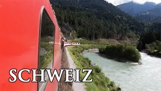 Glacier Express auf der Schiene durch die Schweizer Hochalpen  Reisebericht [upl. by Oscar]