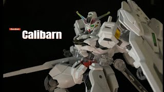 Best HG Gunpla build Gundam Calibarn ASMR [upl. by Ricker]