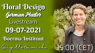 Floral Design Livestream 30  Brigitte Heinrichs [upl. by Brouwer]