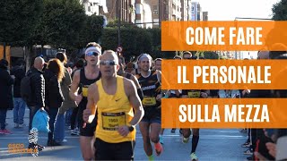 Come ci si allena per una mezza maratona La tabella per il personale [upl. by Narahs651]