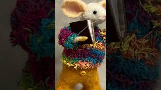 Whimsical Needle Felted Animals DressedUp Mice FeltedWayGallery shorts [upl. by Ham]