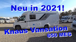 Knaus VAN TI Vansation 650 MEG Neu in 2021 Wohnmobil Teilintegriert Neu in der VAN Klasse Roomtour😊 [upl. by Rana]