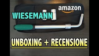 ATTREZZI UTILI CHIAVE WIESEMANN TELESCOPICA PER RUOTE AUTO  UNBOXING  RECENSIONE [upl. by Addia328]