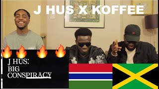 J Hus  Repeat Official Audio ft Koffee REACTION VIBES [upl. by Vinita656]