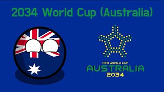 2034 FIFA Australia World Cup in Countryballs  Simulation [upl. by Atteirneh]