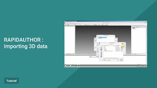 RapidAuthor Tutorial Importing 3D data [upl. by Gustie996]