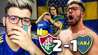 LA COBRA REACCIONA A LA FINAL DE LA LIBERTADORES BOCA 1  2 FLUMINENSE [upl. by Kimberli]