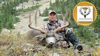 1235 yard longrange shot  Wyoming Mule Deer Hunt [upl. by Teirrah192]