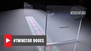 UnboxingTwinstar ES plafoniera a led W RGB per acquario e descrizione [upl. by Wurst]