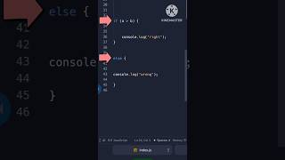 Javascript if  else Statement Learning Tricks  Javascript Tutorial For Beginners  Part5 shorts [upl. by Enerod15]