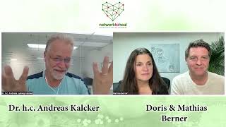 Dr hc Andreas Kalcker mit Mathias und Doris Berner Network To Heal Kongress [upl. by Erusaert]