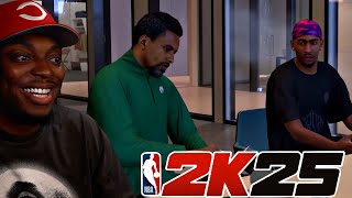 Tray Reacts to NBA 2K25  MyPLAYER amp MyCAREER Courtside Report [upl. by Drucilla]