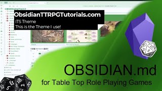 Obsidian  ITS Theme [upl. by Nyletak]